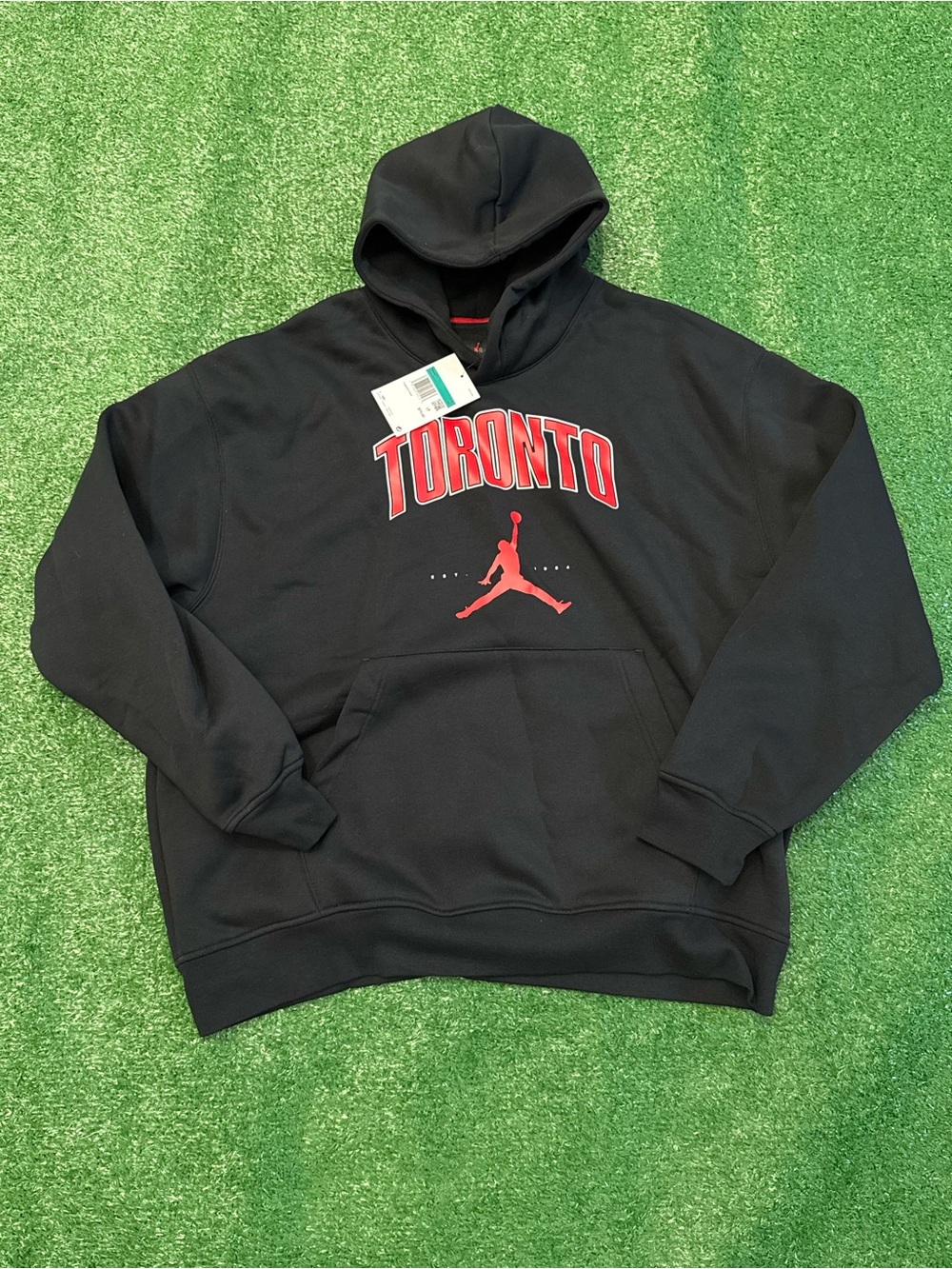 Nike Air Jordan Toronto Hoodie Black XL – HQ0424-010 – Brand New With Tags